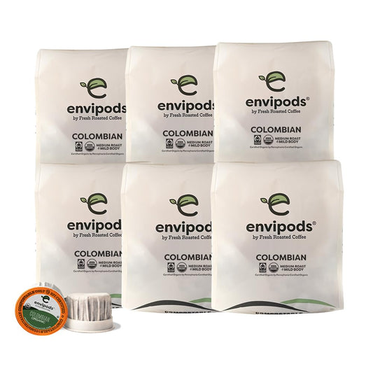 Fair Trade Organic Colombian Coffee Pods | 72ct