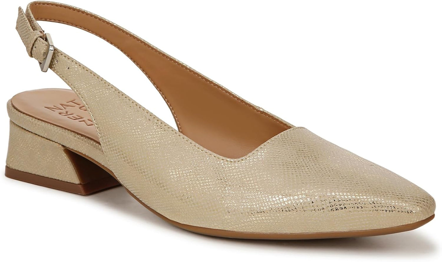 Naturalizer Women's Ginger Snip Toe Slingbacks for All-Day Comfort