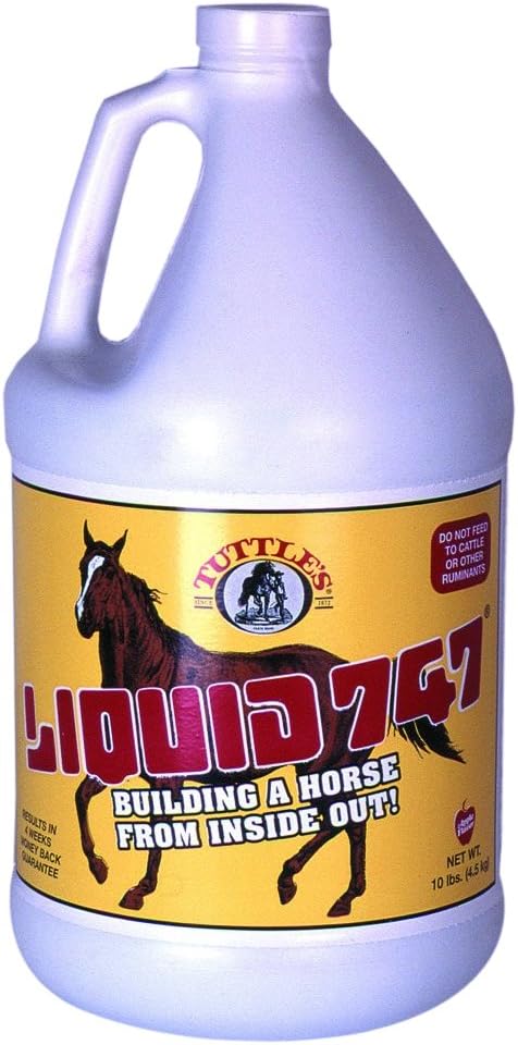 YTEX Equine D GAL Tuttle's Liquid 747 Feed Supplement Review