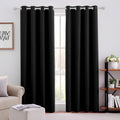 Blackout Curtains for Bedroom 52 X 96 Inch Long 2 Panels Set