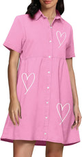 luvamia Tiered Denim Babydoll Jean Dress - Sweet Valentine's Look