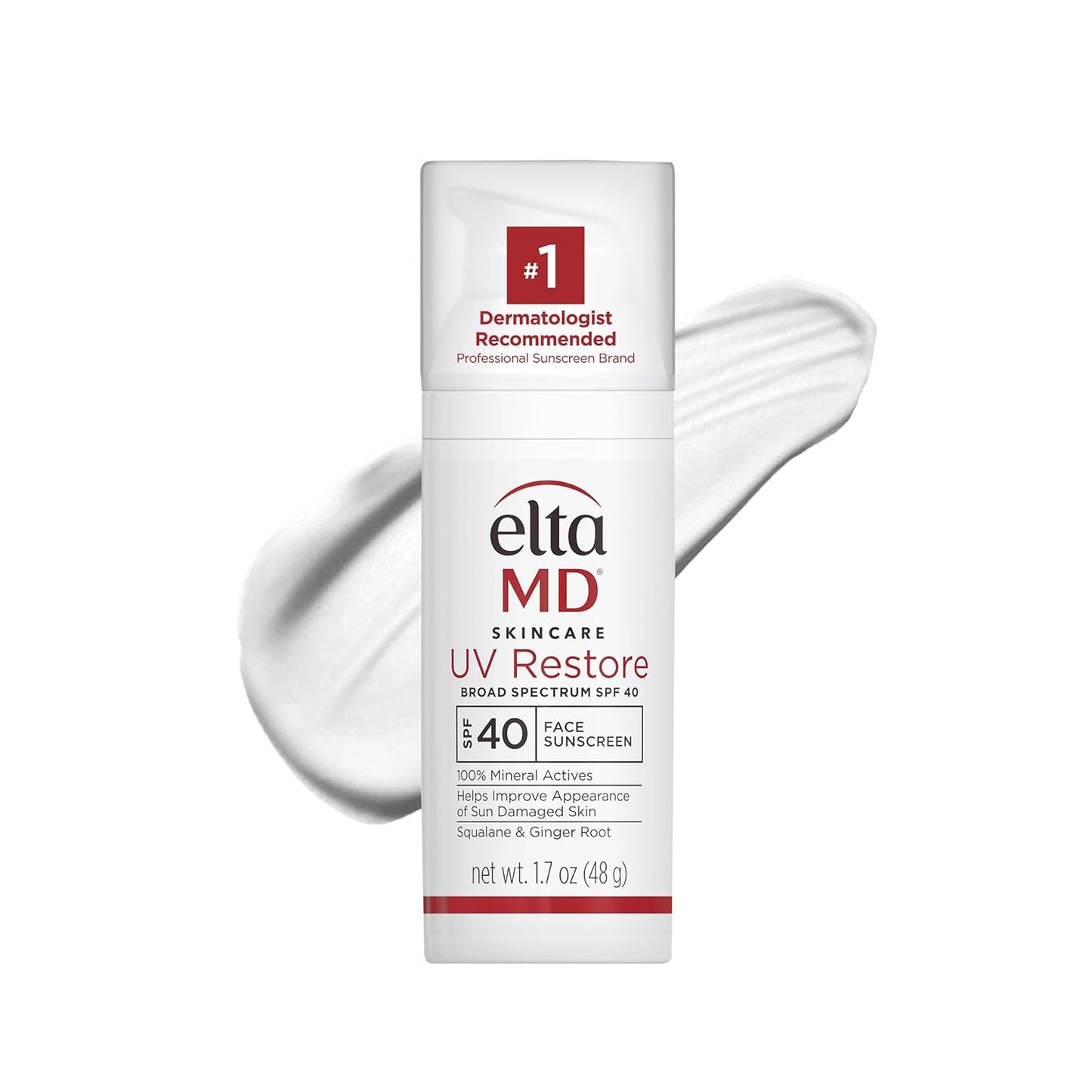 EltaMD UV Restore Face Sunscreen SPF 40 for Sun Damaged Skin