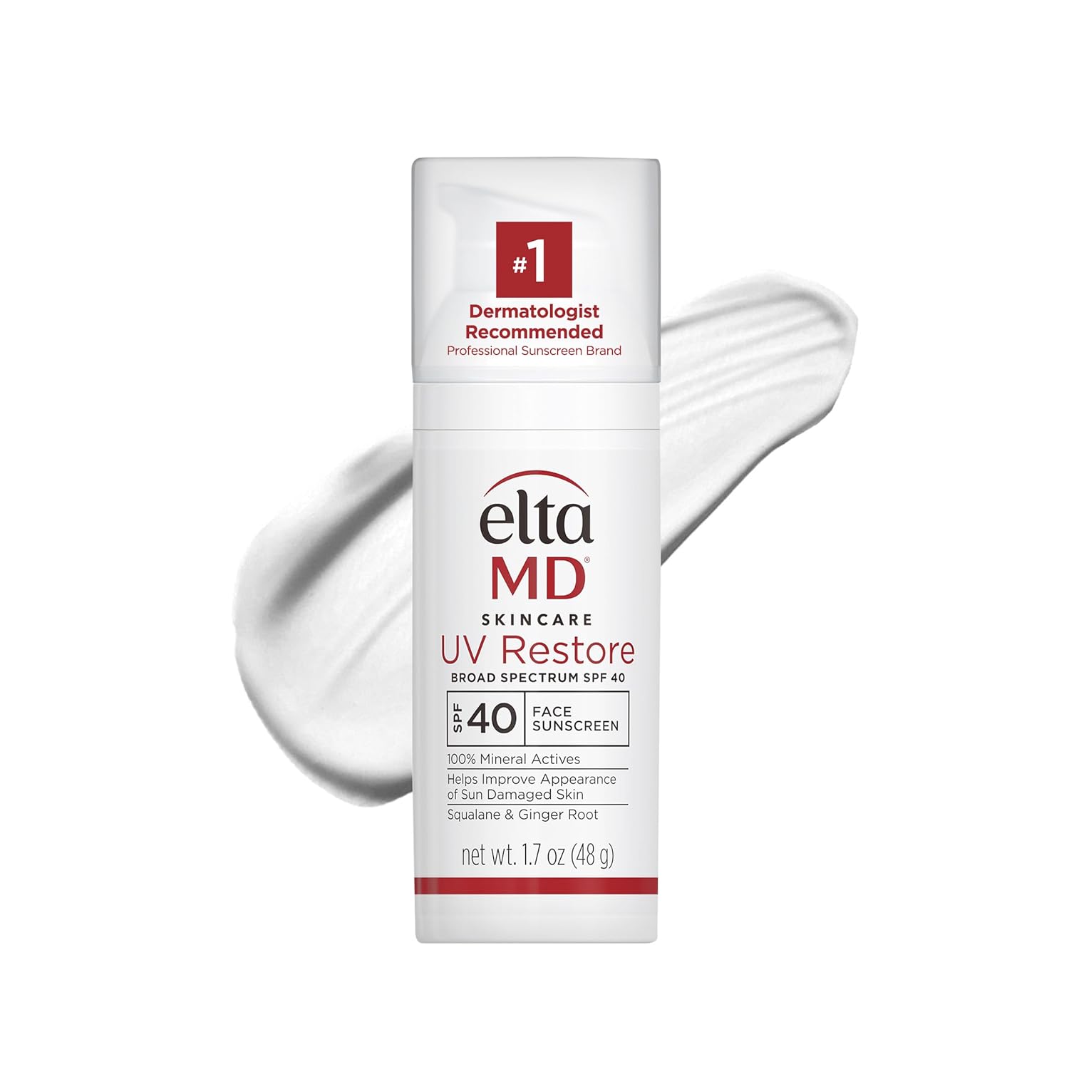 EltaMD UV Restore Face Sunscreen SPF 40 for Sun Damaged Skin