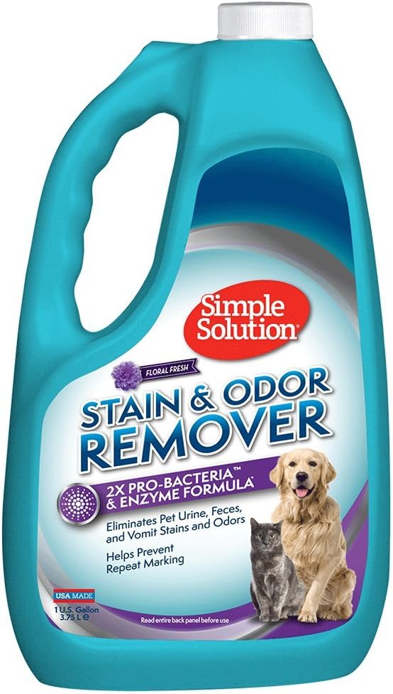 Simple Solution Pet Stain and Odor Remover with Pro-Bacteria Power