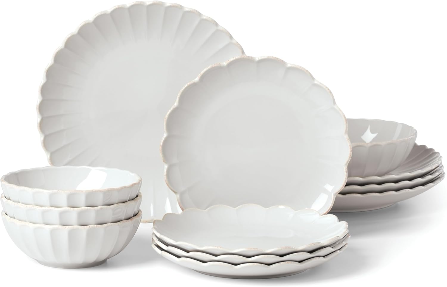 Lenox French Perle Scallop 12-Piece Dinnerware Set Review
