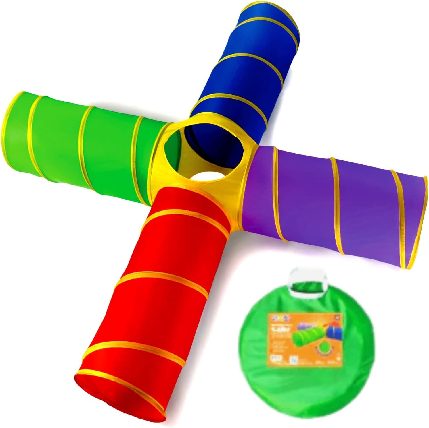 8ft Kids Play Tunnel - Indoor/Outdoor Fun