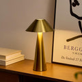 Rechargeable Cordless Table Lamp - Magnetic LED, 3-Color Dimmable