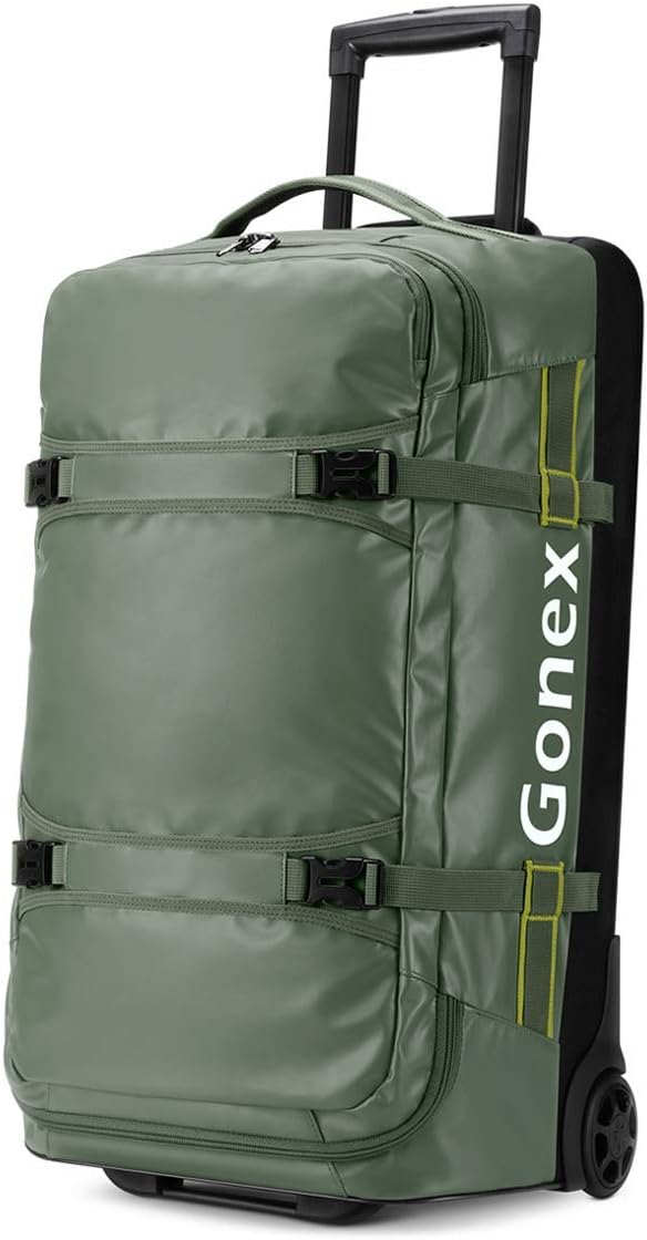 Gonex Rolling Duffle Bag with Wheels for Travel and Adventure