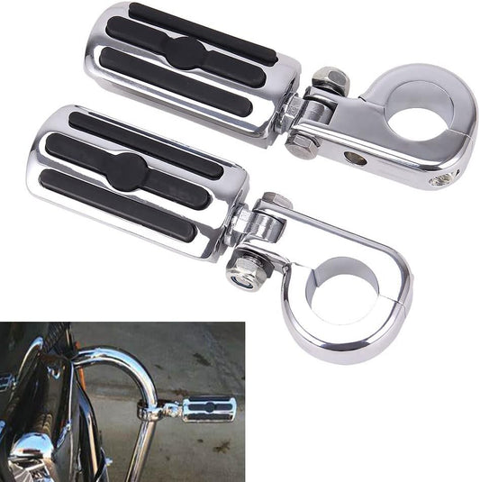 1-1/4 Motorcycle Foot Pegs for Comfortable Riding Experience