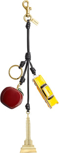 Coach Bag Charm - New York Icon Cluster for Bags and Keys