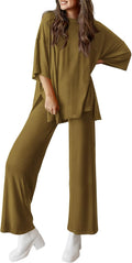 Two Piece Summer Lounge Set for Women - Comfortable (Style 2CDN)