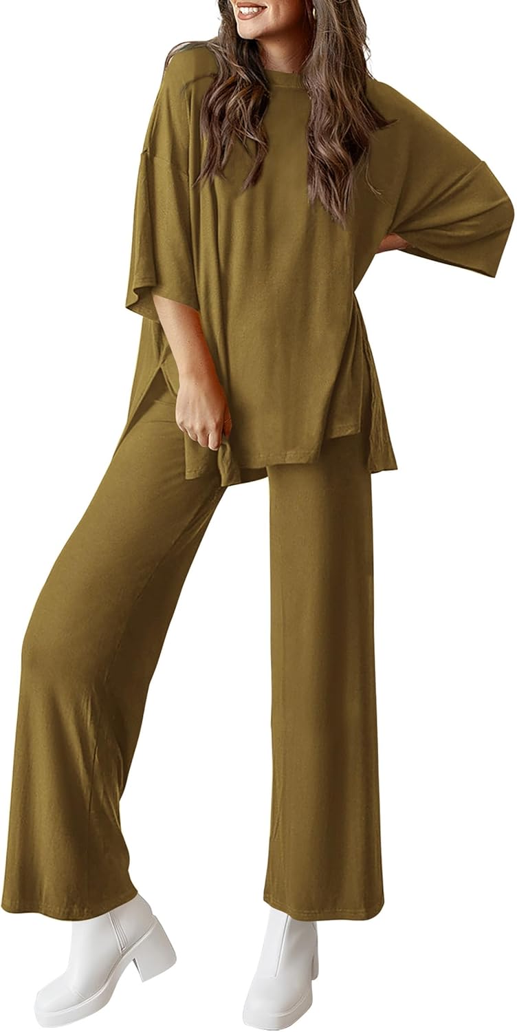 PRETTYGARDEN Two Piece Sets for Women Summer Fashion Lounge