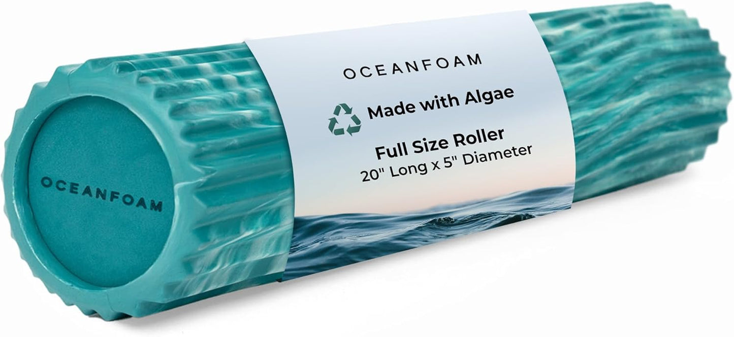 Oceanfoam Tidal Roller - Muscle Pain Relief - Wide Wave Textured