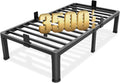 14 inch Twin XL Bed Frame with Round Corner Legs - Heavy Duty Support