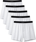 Men's Combed Cotton Boxer Briefs by DAVID ARCHY for All-Day Comfort