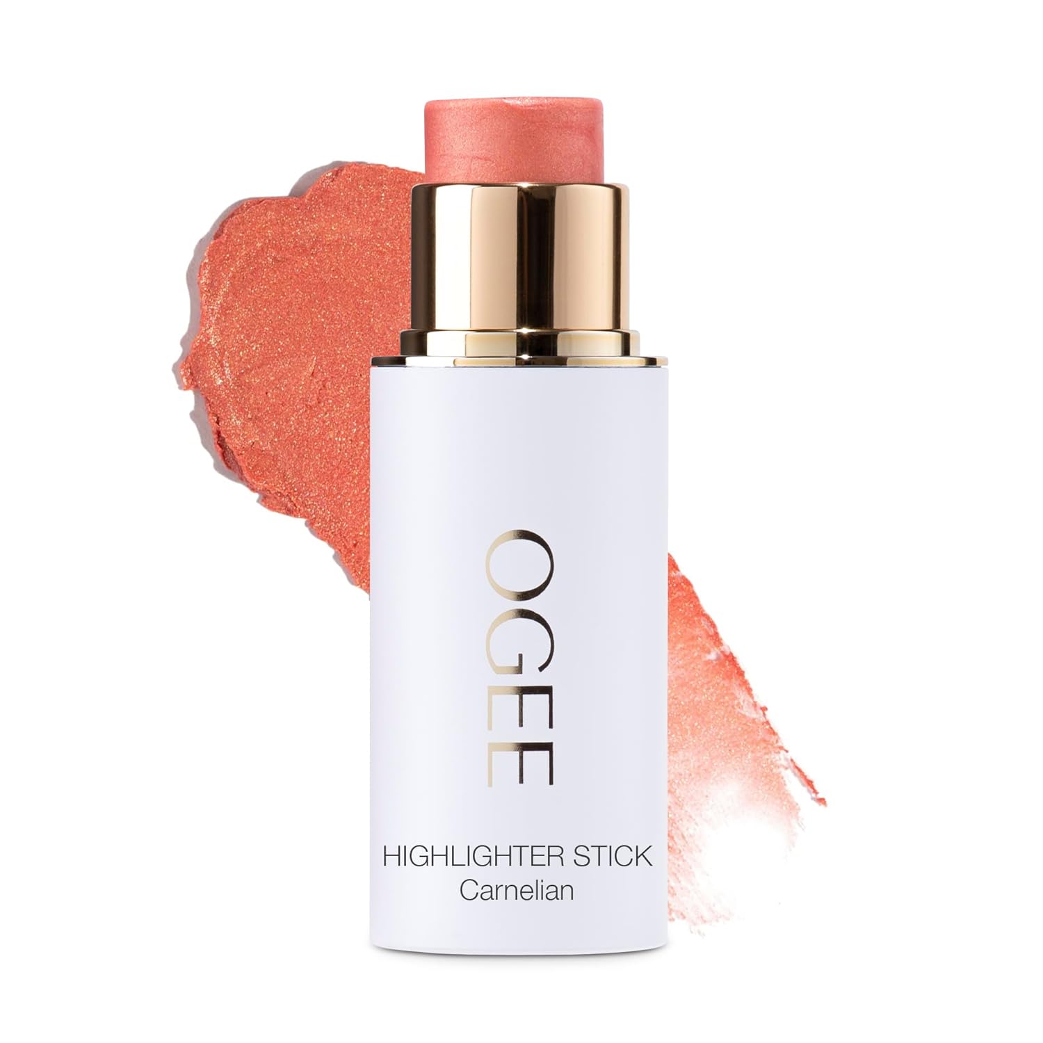 Ogee Sculpted Face Stick - Sheer Luminous Coral Blush Stick