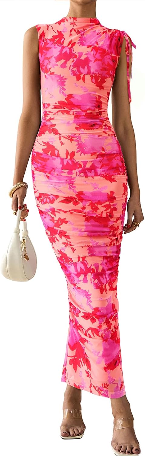 PRETTYGARDEN Women's Summer Maxi Floral Dresses for Every Occasion