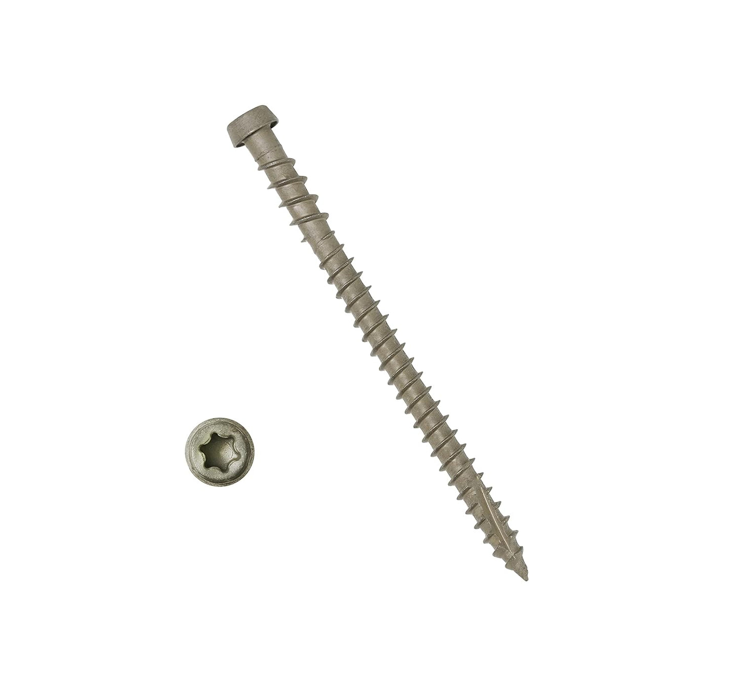 Coated Composite Deck Screws for Wood and Composite Decking