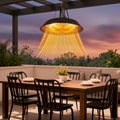 Hanging Patio Heater 1500W Ceiling Mounted Infrared - Cord-Free Design