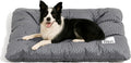 Washable XL Dog Crate Bed for Extra Large Dogs - Reversible Comfort