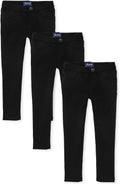 The Children's Place Girls' Ponte Knit Pull On Jeggings - Pack of 3