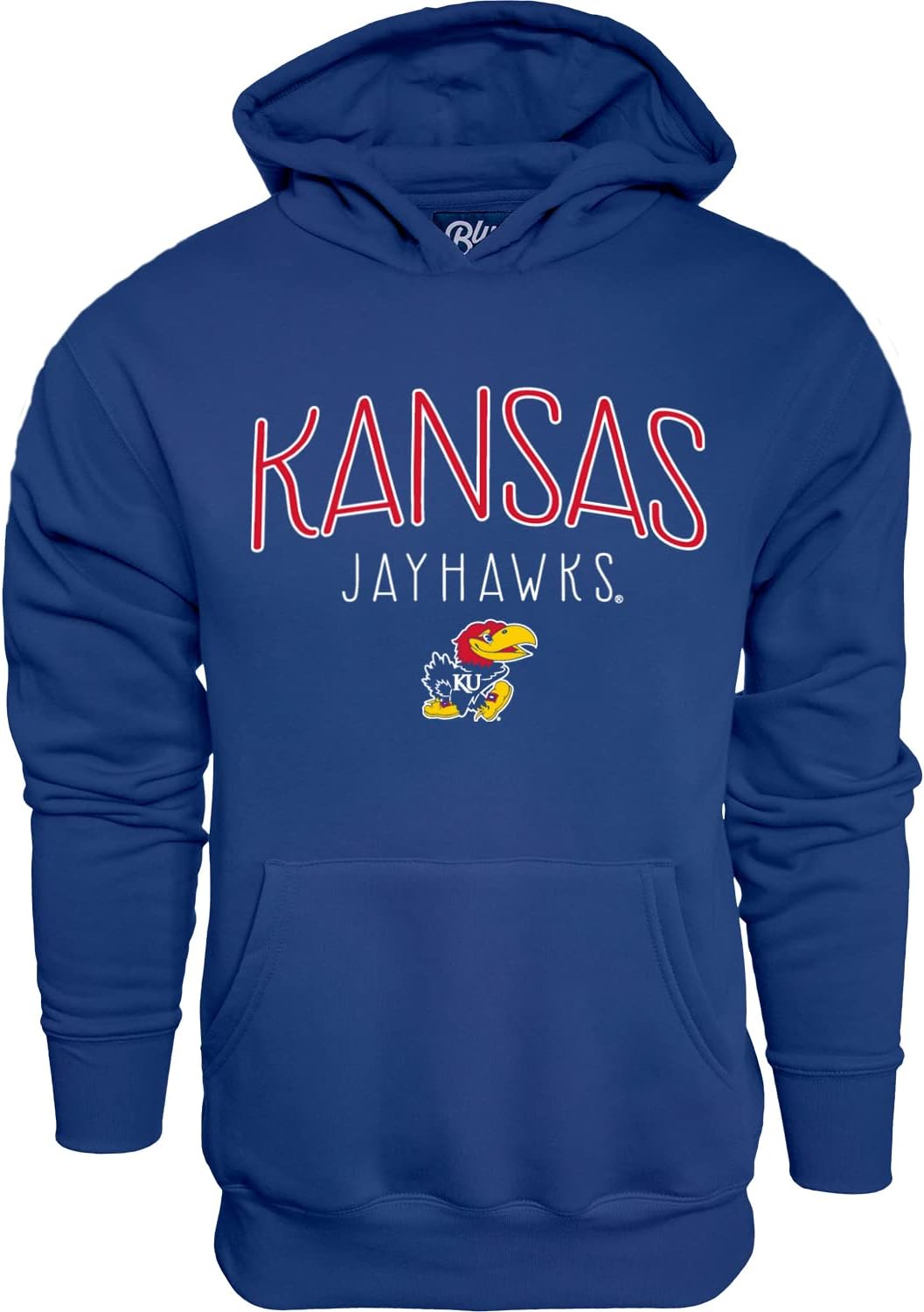 Kansas Jayhawks Kids Hooded Sweatshirt by Blue 84 - Perfect for Fans
