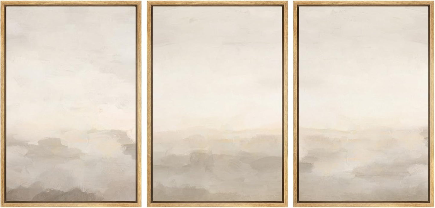 MUDECOR Framed Canvas Print Wall Art for Modern Home Decor