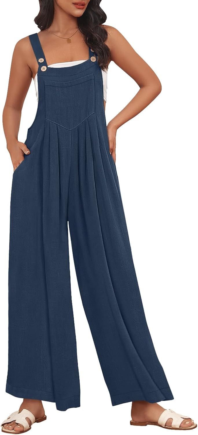 Trendy Womens Beach Vacation Jumpsuits for Summer Fun