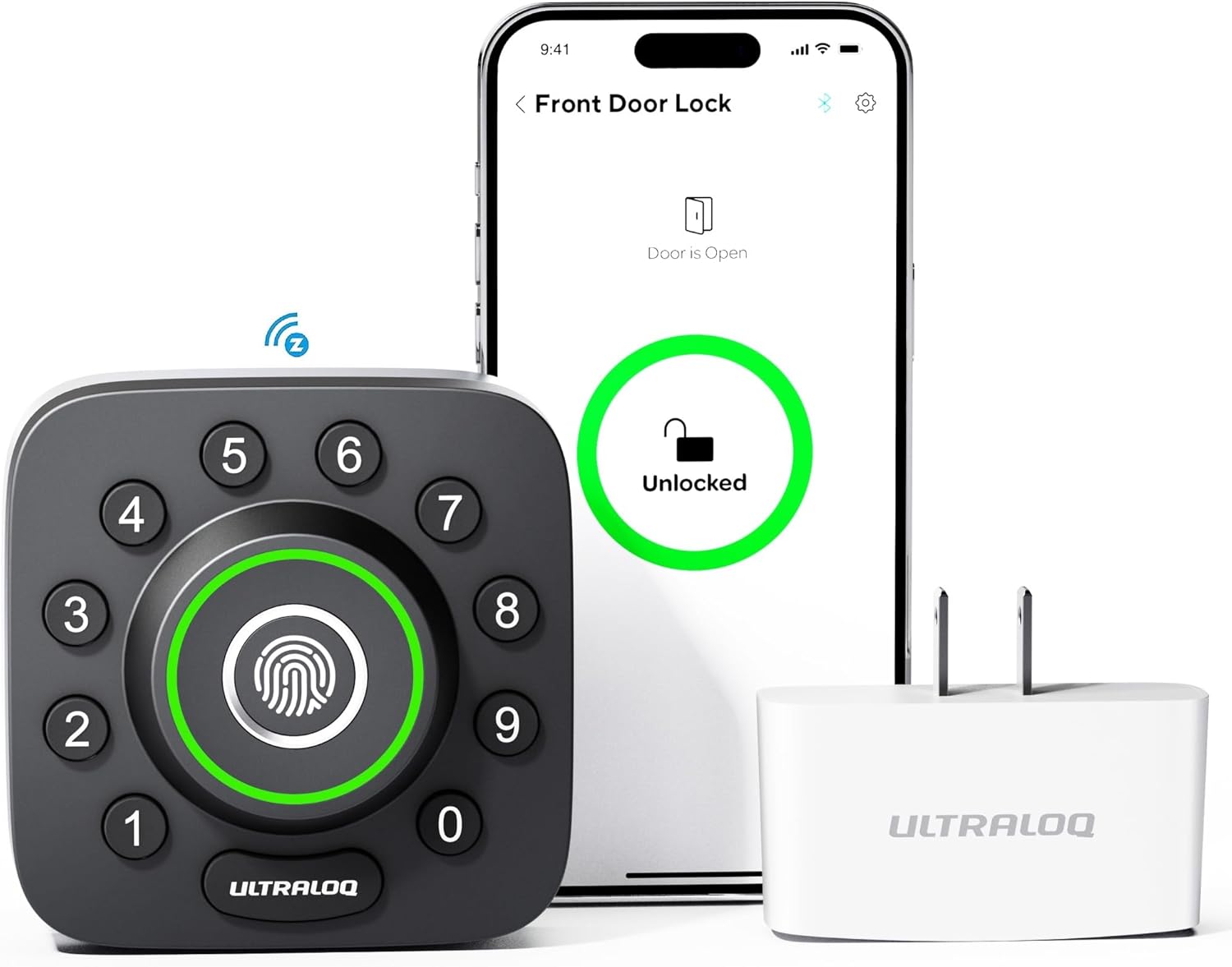 Ultimate Z-Wave Smart Lock with Fingerprint ID