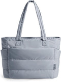 Puffy Tote Bag for Women Quilted Shoulder Tote - Lightweight 20L