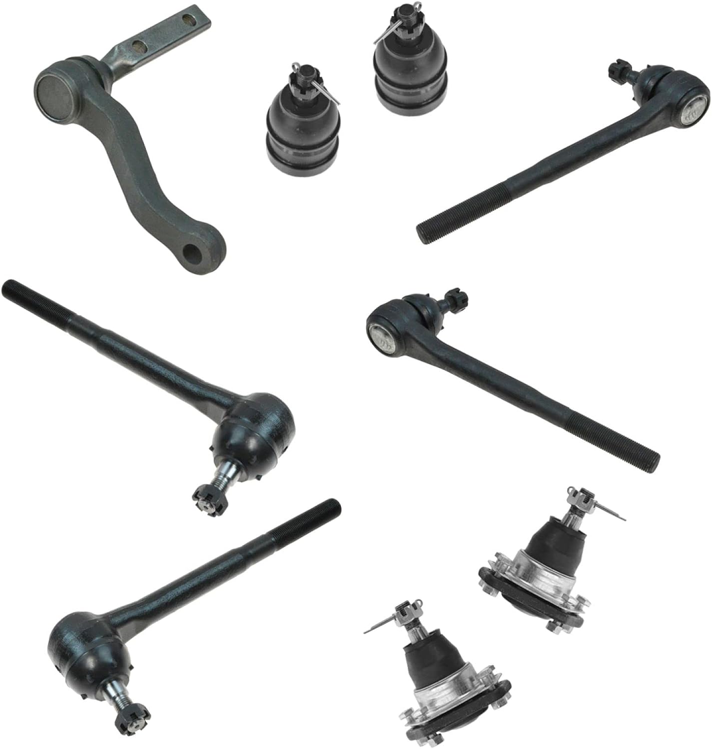 TRQ Front Steering & Suspension Kit for Chevrolet GMC Vehicles