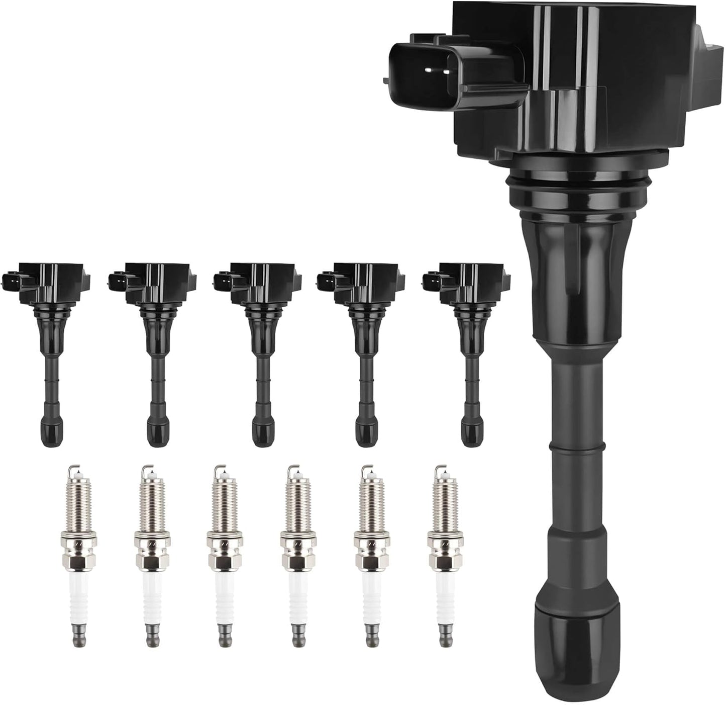 HYR Set of 6 Ignition Coil Pack and Iridium Spark Plugs Review