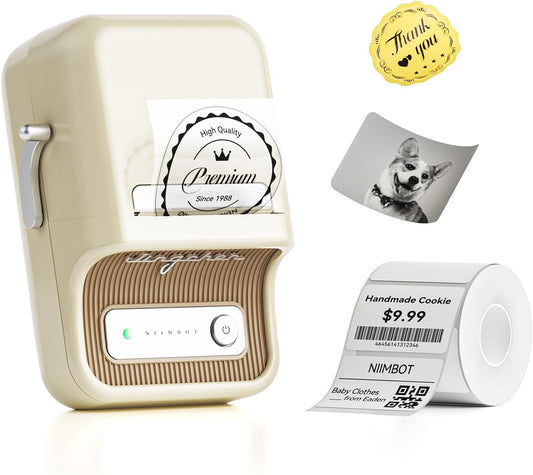 Portable Bluetooth Label Printer - Organize With Ease!