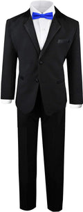 Black n Bianco Boy's Modern Tuxedo Dresswear Set - Sharp Look