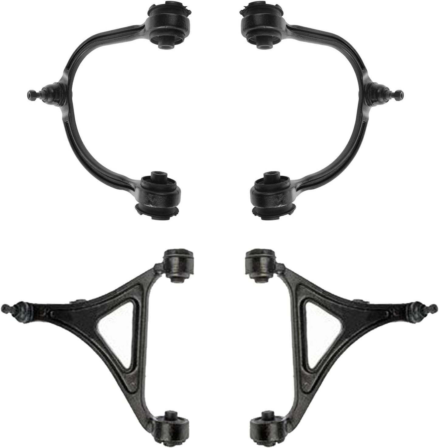 TRQ Front Control Arm with Ball Joint Set for Chrysler 300
