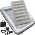 Inflatable Kids Travel Bed Set with Electric Pump for Comfort