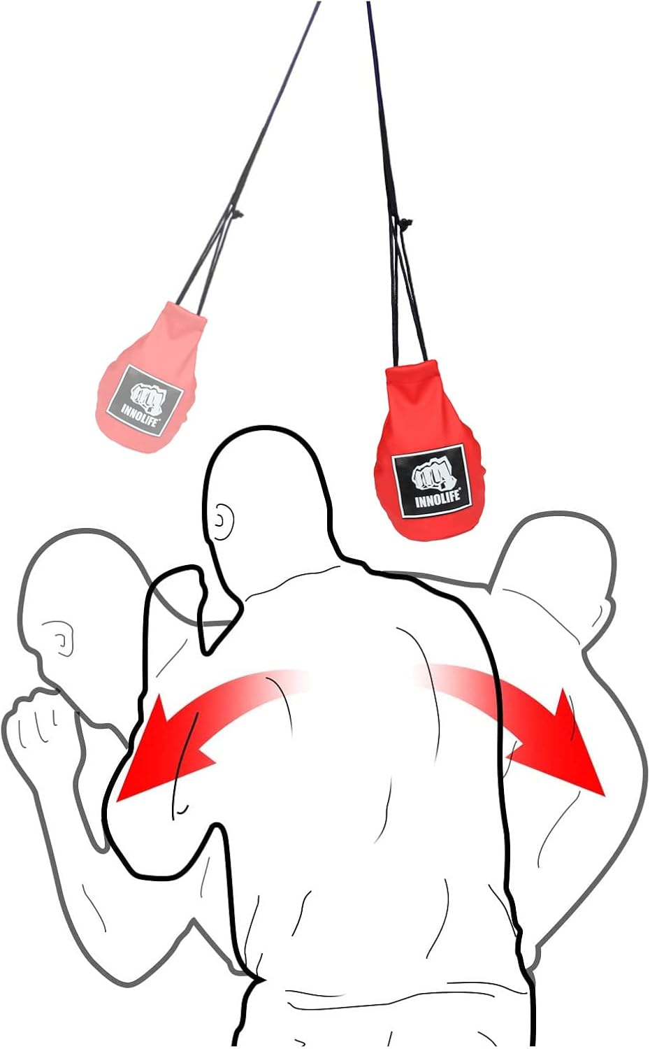 INNOLIFE Leather Reflex Training Ball