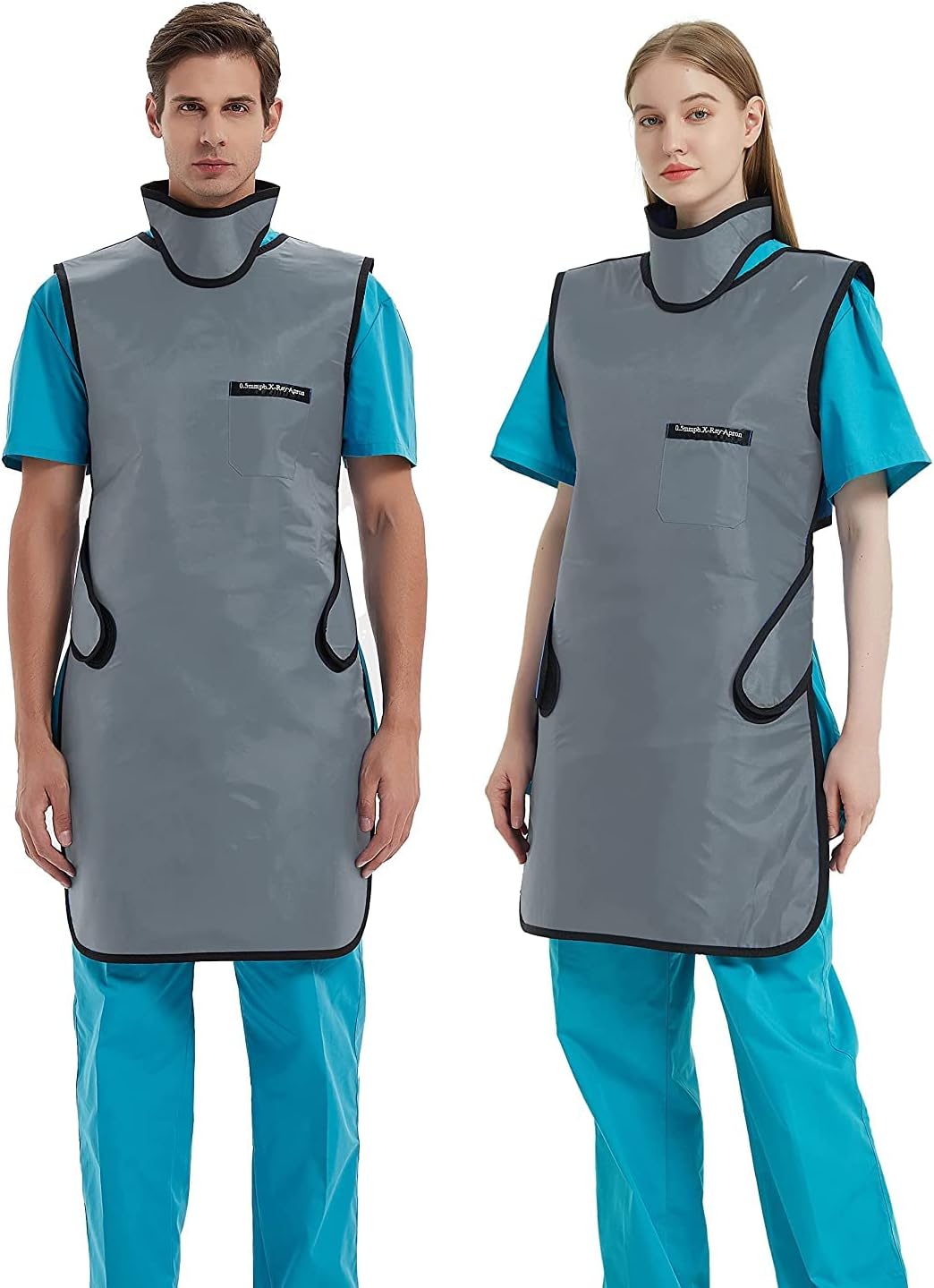 SHINRAY 0.5mmpb Xray Lead Apron with Thyroid Shield Collar