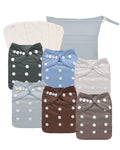 babygoal Cloth Diapers Pack of 13 - Reusable Pocket Nappy Set