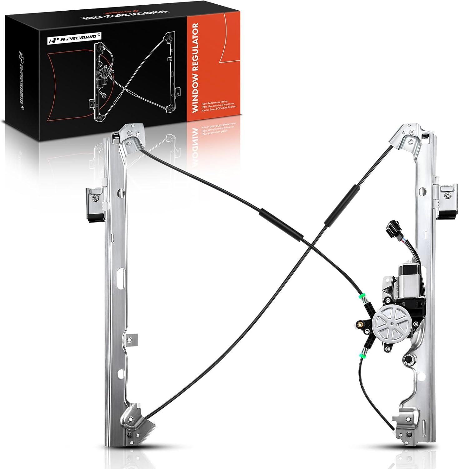 A-Premium Front Passenger Power Window Regulator for Silverado