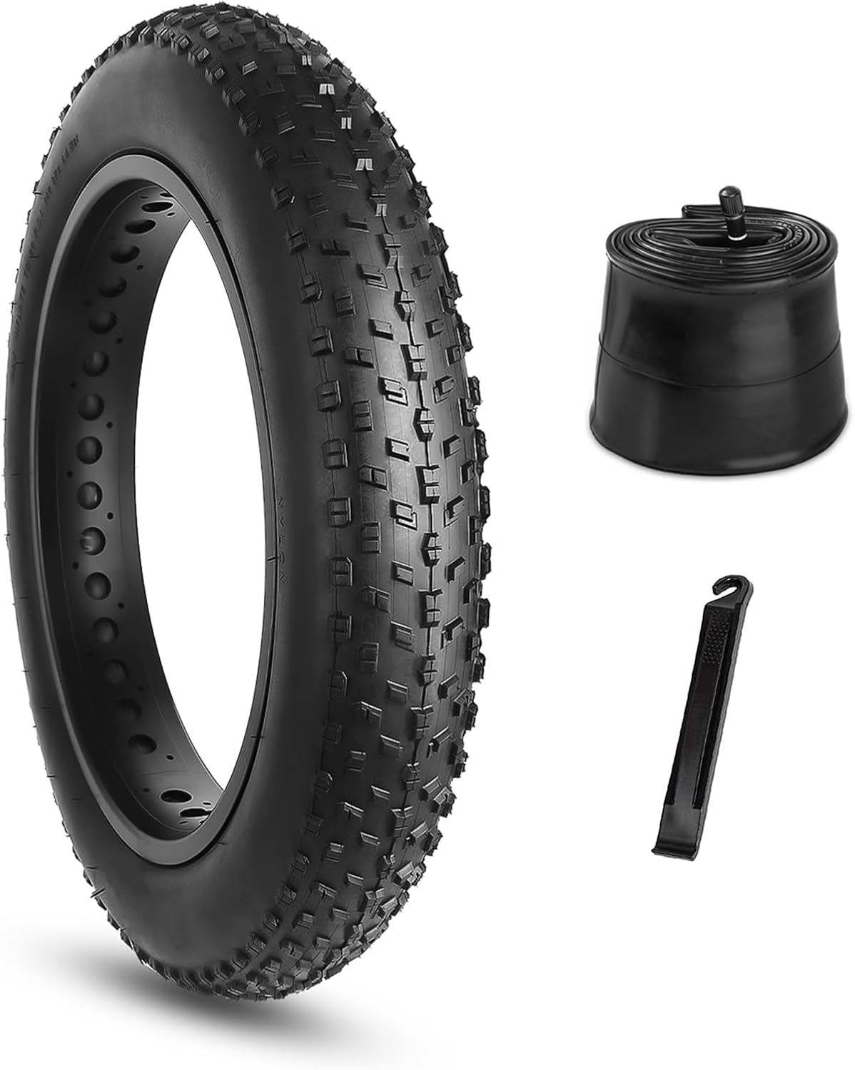 Hycline Fat Bike Tires Set for All-Terrain Riding and Durability