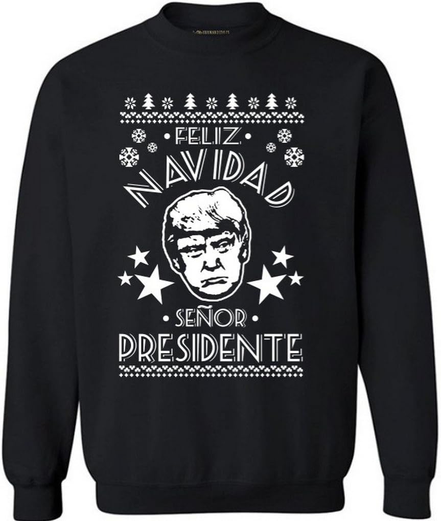 Feliz Navidad Senor Presidente Trump Sweater