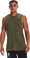 Under Armour Men's Sportstyle Left Chest Cut - Soft Cotton-Blend Tee
