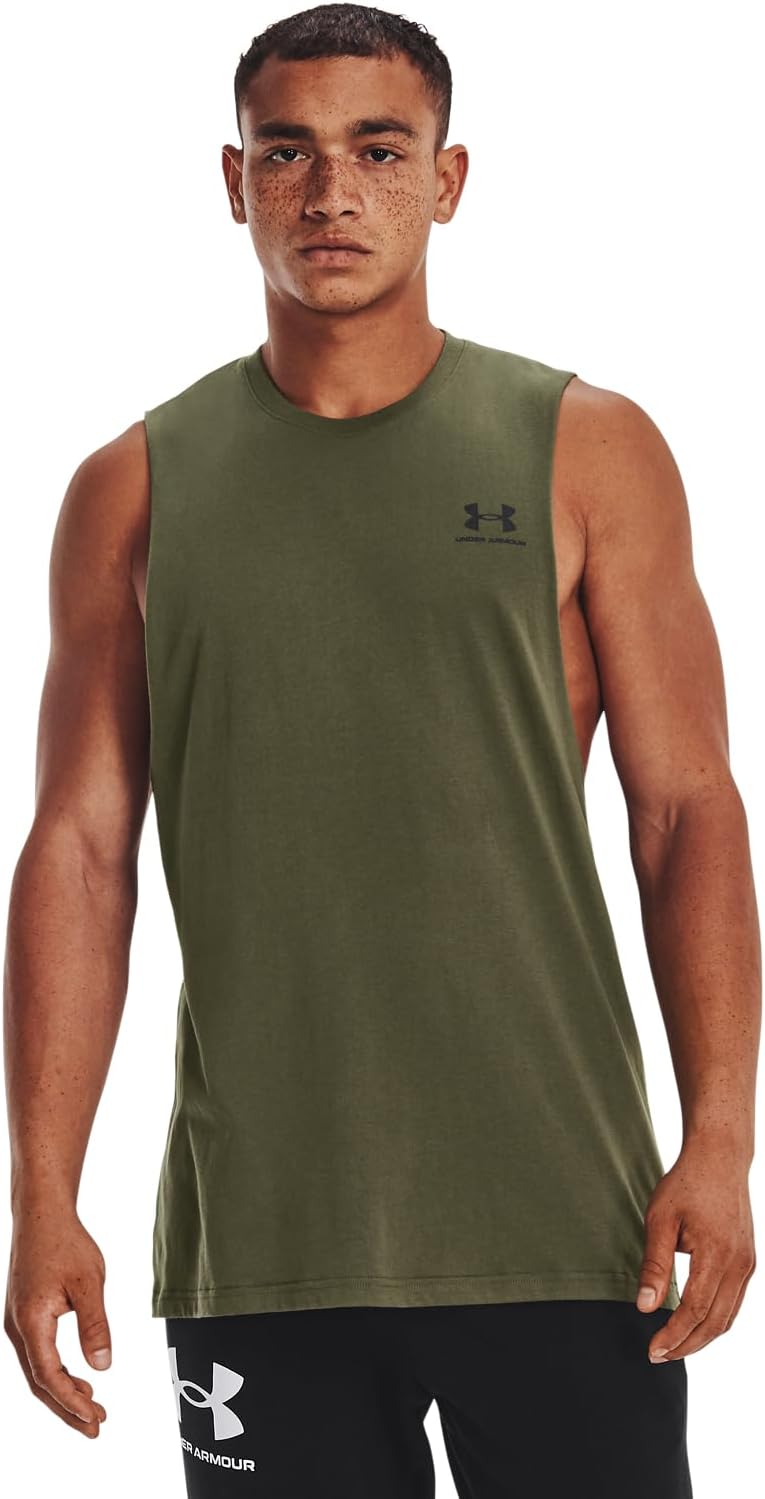 Under Armour Men's Sportstyle Left Chest Cut - Ultimate Comfort