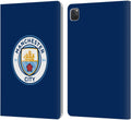 Head Case Designs Manchester City Obsidian Leather iPad Pro 11 Case