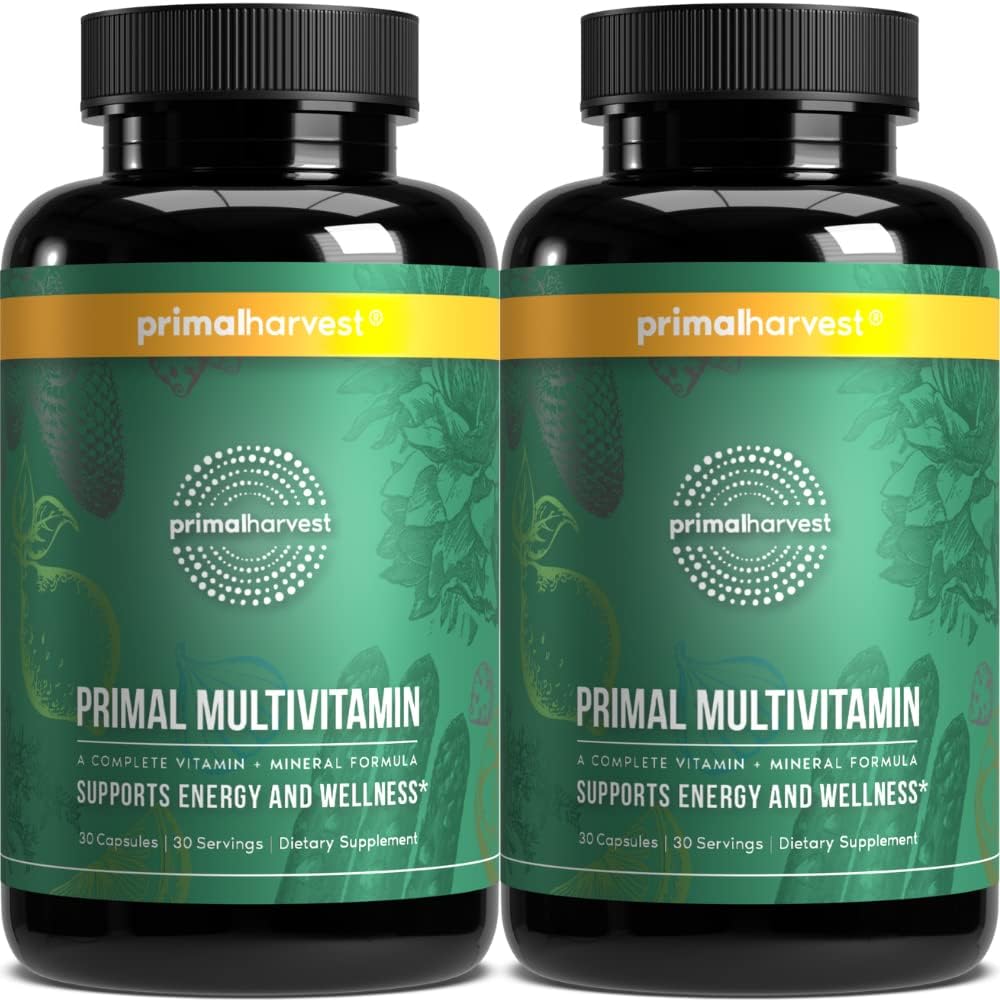 Primal Harvest Multivitamin for Women and Men - 60 Capsules