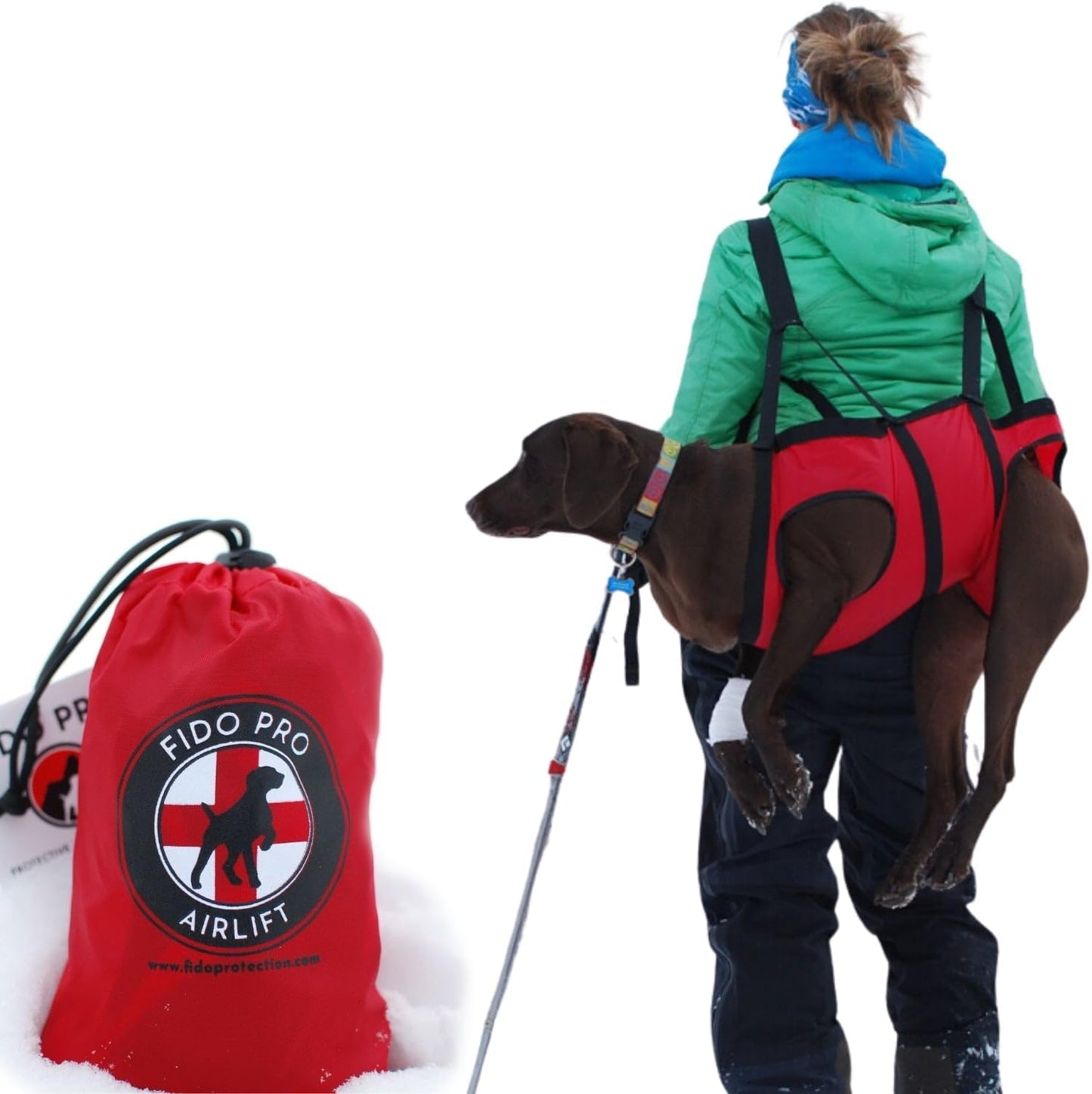 Airlift Emergency Dog Rescue Sling for Large Dogs - Lightweight