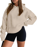 Women Casual Pullover Hoodie Sweatshirt - Soft Baggy Fit