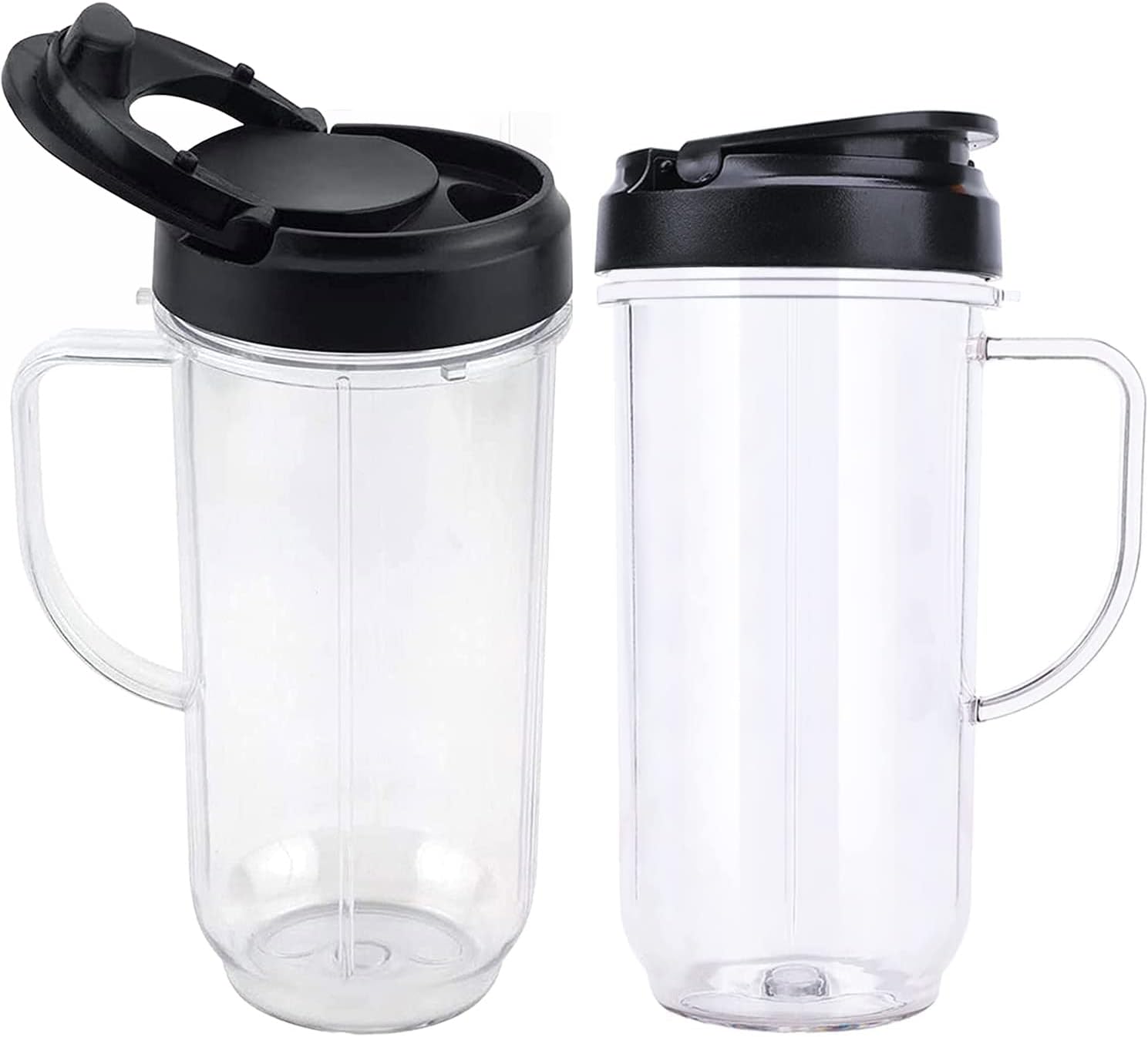 BIDIHOME 2 Pack 22oz Blender Cups with To-Go Lid