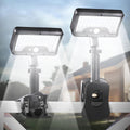 Clip On Solar Lights Outdoor with Motion Sensor - Bright 600 LM (2